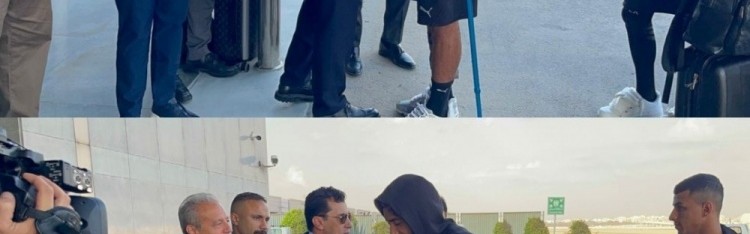 曼市德比还能上吗？马尔穆什世预赛伤退，拄拐回到开罗